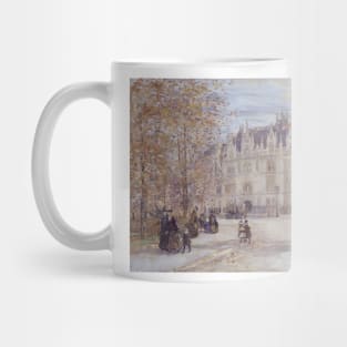 The Fletcher Mansion, New York City by Jean-Francois Raffaelli Mug